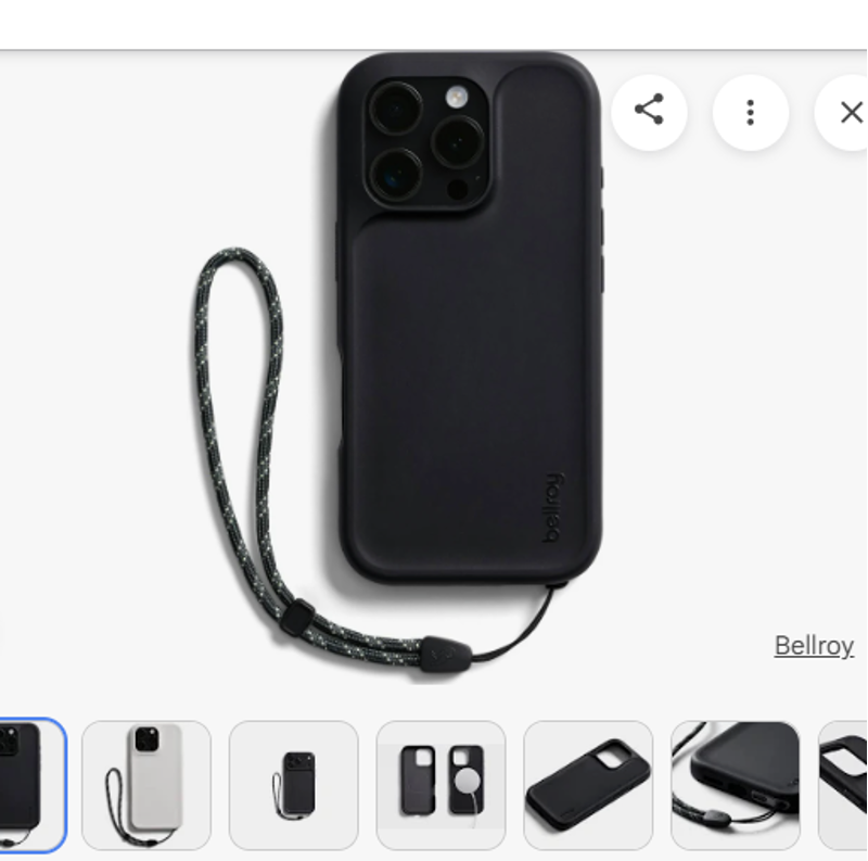 SP Connect Bike Bundle II Universal Phone Case With Handlebar Mount Medium Black